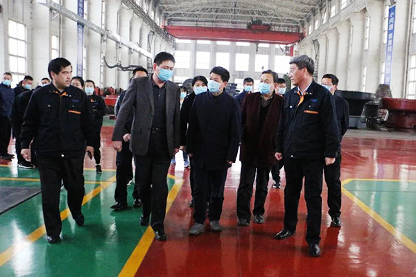 河南省工信廳調(diào)研指導