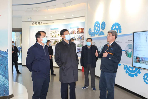 新鄉(xiāng)市人大常委會副主任職偉一行蒞臨長城公司調(diào)研 新鄉(xiāng)市人大常委會副主任職偉一行蒞臨長城公司調(diào)研