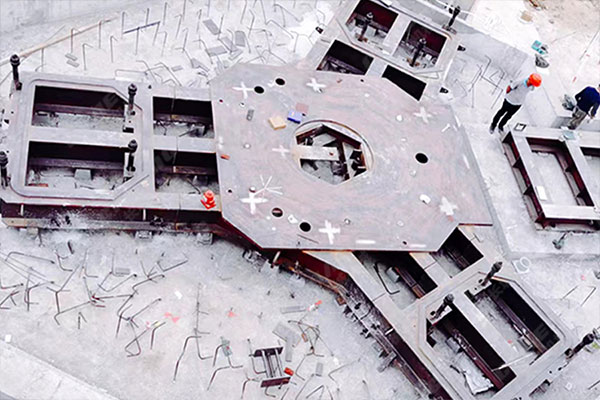 安徽年產(chǎn)60萬(wàn)噸鋼渣線項(xiàng)目安裝現(xiàn)場(chǎng) 安徽年產(chǎn)60萬(wàn)噸鋼渣線項(xiàng)目安裝現(xiàn)場(chǎng)